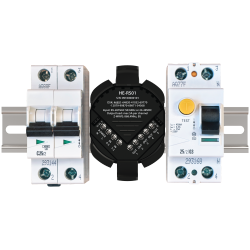 HE-RS01 Hjbelastningskontakt + varmetermostat, Z-Wave Plus v2 700-serien, 16A, NTC inkluderet